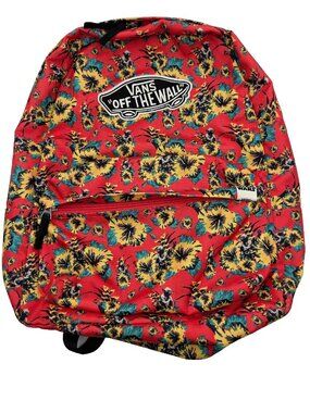 Vans Off The Wall Star Wars Yoda Aloha Backpack Bag School Limited Edition Read